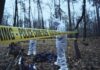 Montana Camper SLAUGHTERED – Mistaken For Bear Attack Forensic investigators at a police crime scene in a forest