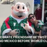 Fans Celebrate Friendship Between South Korea and Mexico Before World Cup Clash Fans Celebrate Friendship Between South Korea and Mexico Before World Cup Clash | AD1S