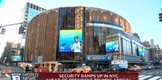 Security on high alert ahead of Donald Trump visiting MSG for NBA Finals
