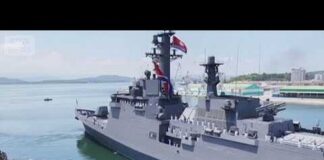 North Korea commissions new 5,000-ton class destroyer "Choe Hyon" (June 24, 2026)