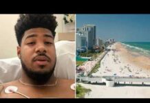 Hero Shoves Pregnant Fiancee to Safety During Florida Shark Attack