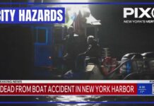 Baby, woman die as boat capsizes in New York Harbor; 12 others injured