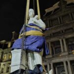White House Columbus Statue Sparks Firestorm