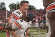 ALEX MCPHERSON FOR THE WIN! Follow Auburn's kicker after the Tigers upset No. 1 Georgia