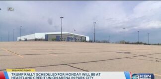 President Trump’s visit to Kansas will happen at Heartland Credit Union Arena