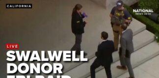 FBI RAID search house of former Rep. Eric Swalwell donor