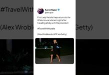 "First Lady Natalie Harp": Trump's aide goes viral after another day on the road with him